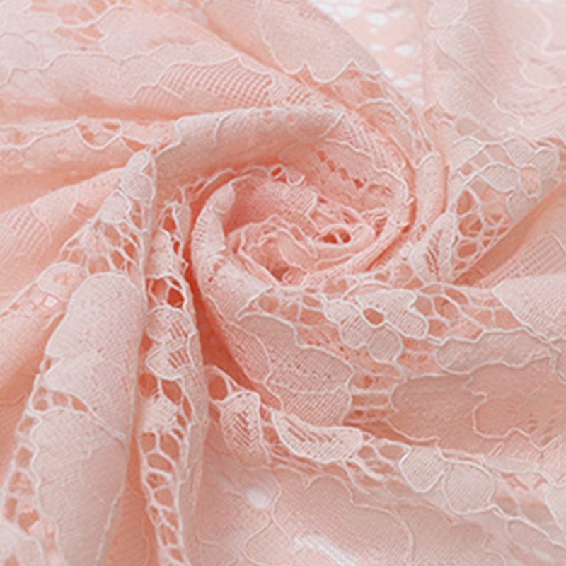 3D Dress Cutwork Nylon Lace Fabric for Women's Wear Wholesale Supplier 3